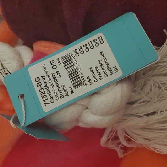 Seafolly Bags Seafolly Australia Color Block Terry Tote Bag Poshmark